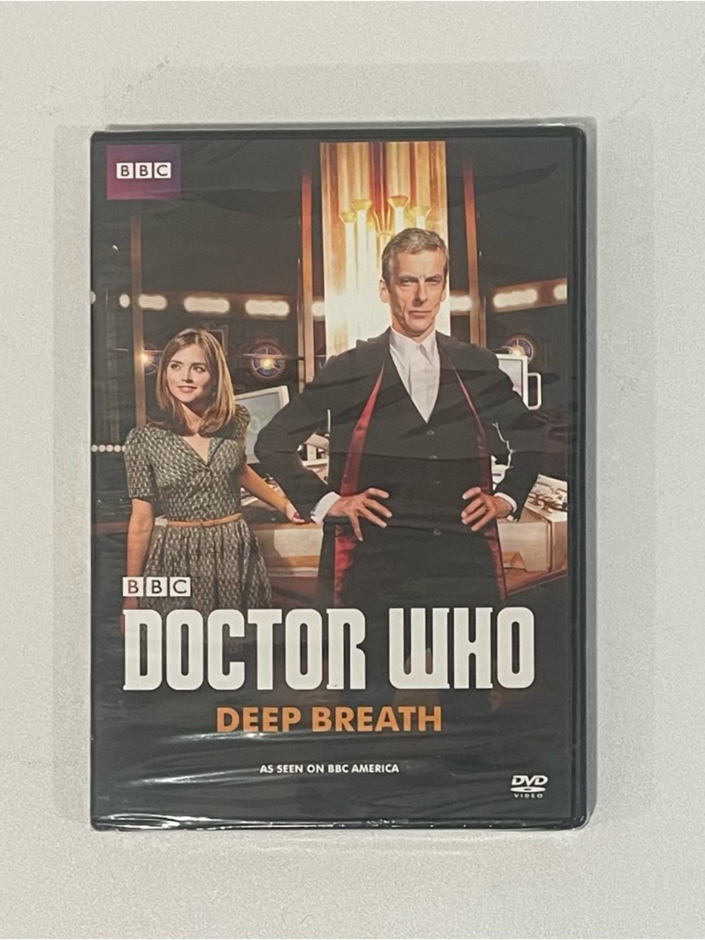 BBC Doctor Who "Deep Breath" DVD — Black, Brown, White